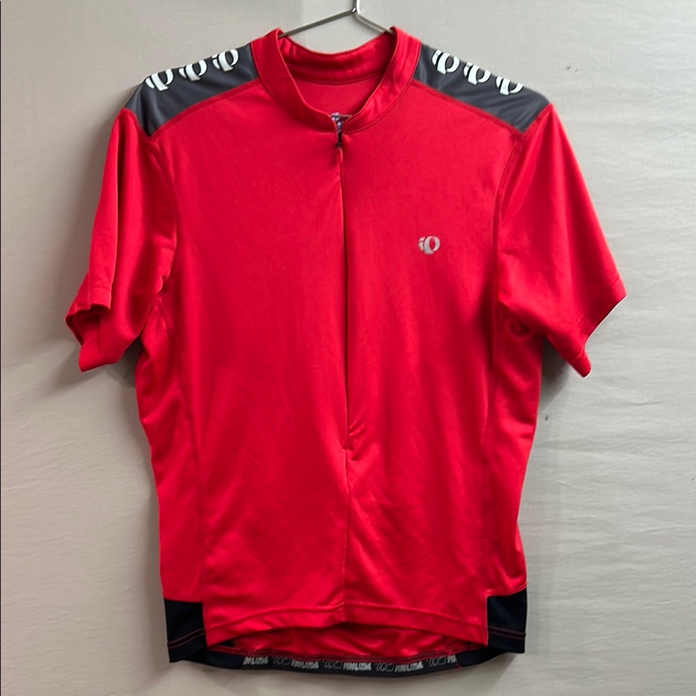 Pearl Izumi Men's Vibrant Red Cycling Jersey sz M